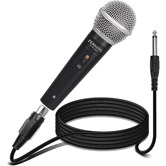 RM-580 Professional Vocal Wired Microphone | Mic With On And Off Switch | Xlr Dynamic Mic Persang Karaoke