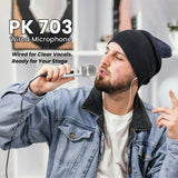 PK703 dual Wired Microphone