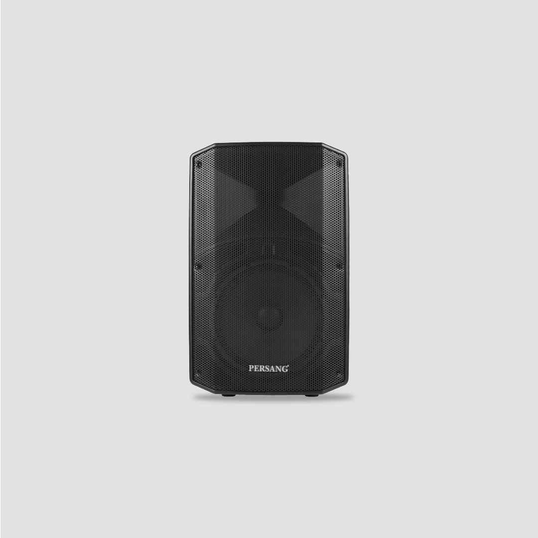 PERSANG MAX 15R 30.48cm 350 PA Speaker with Stereo Bass Woofer with Class D Amplifier Back Panel, Multi Connectivity with 2X Combo input, 2*XLR output, Mic, Echo, Volume & Guitar Controls