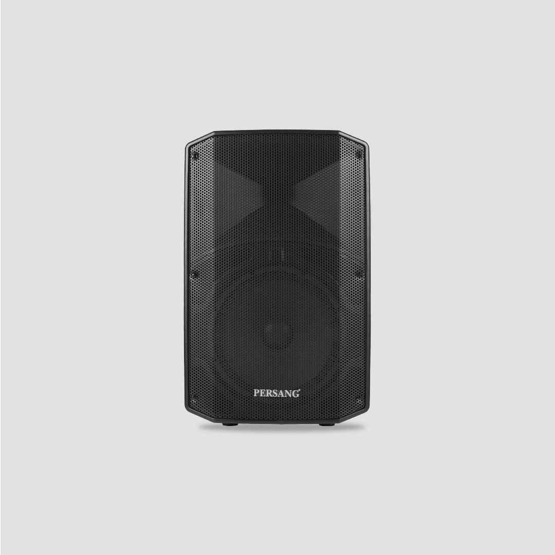 PERSANG MAX 15R Public Address (PA) Speaker with 38.10 cm Woofer | 500 Watts RMS/5000 PMPO | Two Way DSP EQ Options for Tuning Audio System | Supports SD and USB | Black Color