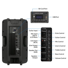 Baretone MAX 15R 15 Inch PA Speaker