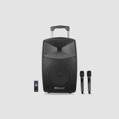 PERSANG Octane 9 Premium (10) 25.4 CMS Trolley Speaker | 2X UHF Wireless Mic | Upto 7 Hours Playtime | 100 Watts RMS/ 1000 PMPO,  Bluetooth, Aux, USB, SD Card | 1 Year Warranty