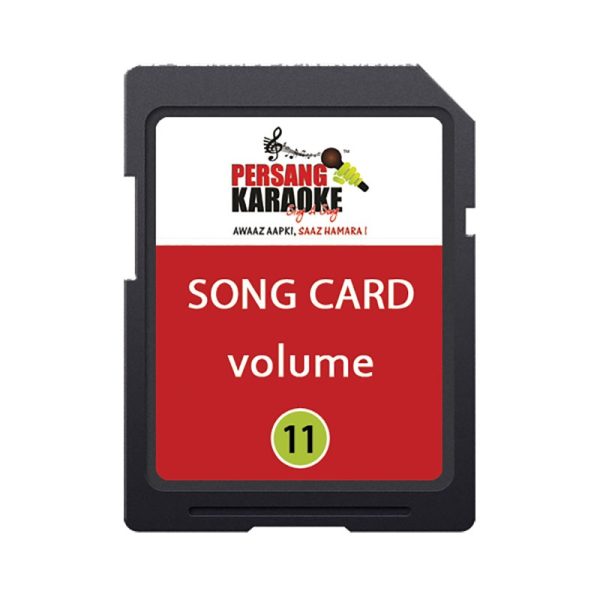 Karaoke Song Card